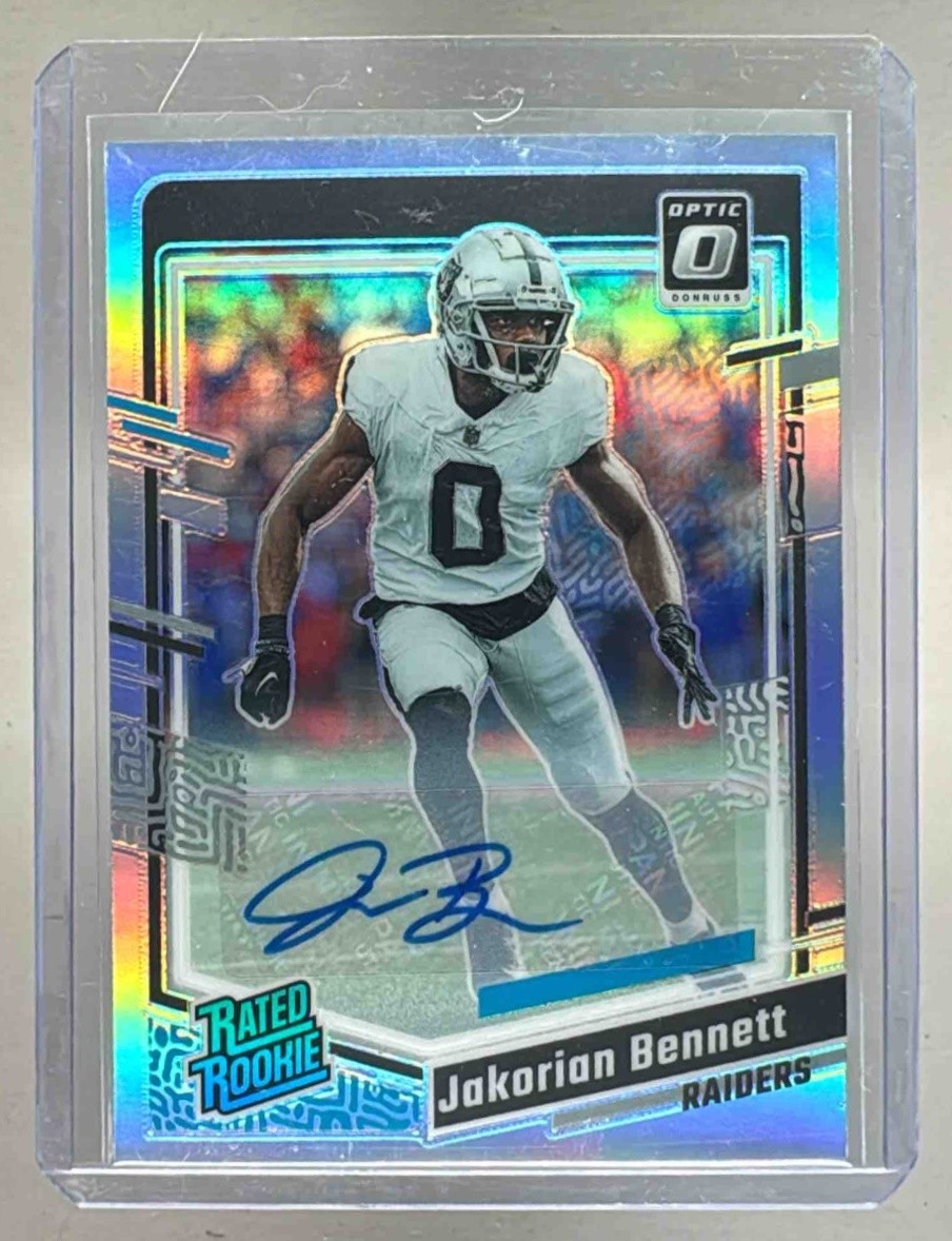 Jakorian Bennett Panini Donruss Optic #259 Autograph-Holo