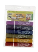  Brush Fabric Marker Art Supplies, Assorted 
