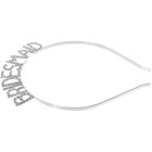 Bridesmaid Headband Rhinestone Bridesmaid Letter Headband Bridesmaid Accessories
