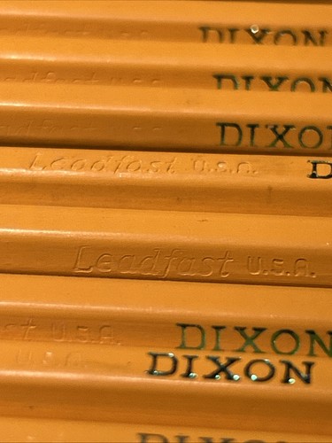Vintage Dixon Ticonderoga Blei #1388 #2 10 Bleistifte in grüner Box Ethan Allen - Bild 14 von 14