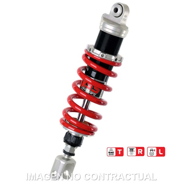 StoßDäMpfer Hinten YSS Gas Nach Oben Line Yamaha 750 R FüR Motorrad Ersatzteile-image