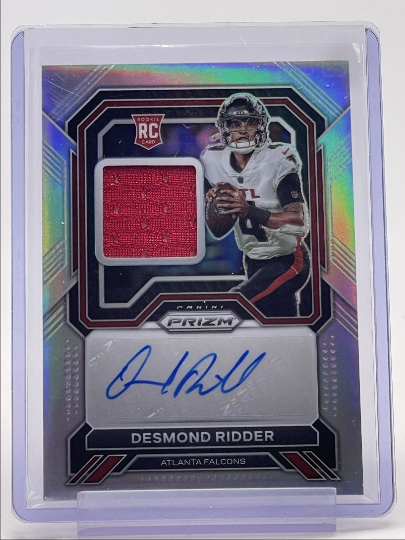 DESMOND RIDDER 2022 PANINI PRIZM RPA ROOKIE PATCH SILVER RC AUTO /99 Q1217
