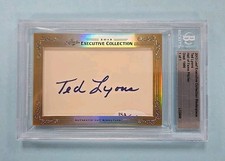 2013 Leaf Executive Collection Masterpiece Ted Lyons Auto Card 1/1