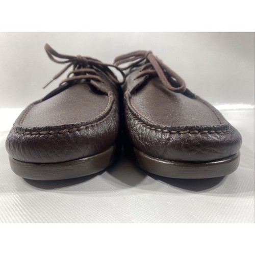 SAS Genuine Hand Sewn Soft Step Heel Made In USA Women's Mocha Size 12 M New - Picture 4 of 13