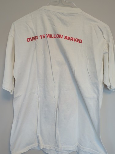 Kid Rock Over 15 Million Served T-Shirt Rare 2000 Vintage 100% Cotton Size XL - Bild 2 von 4