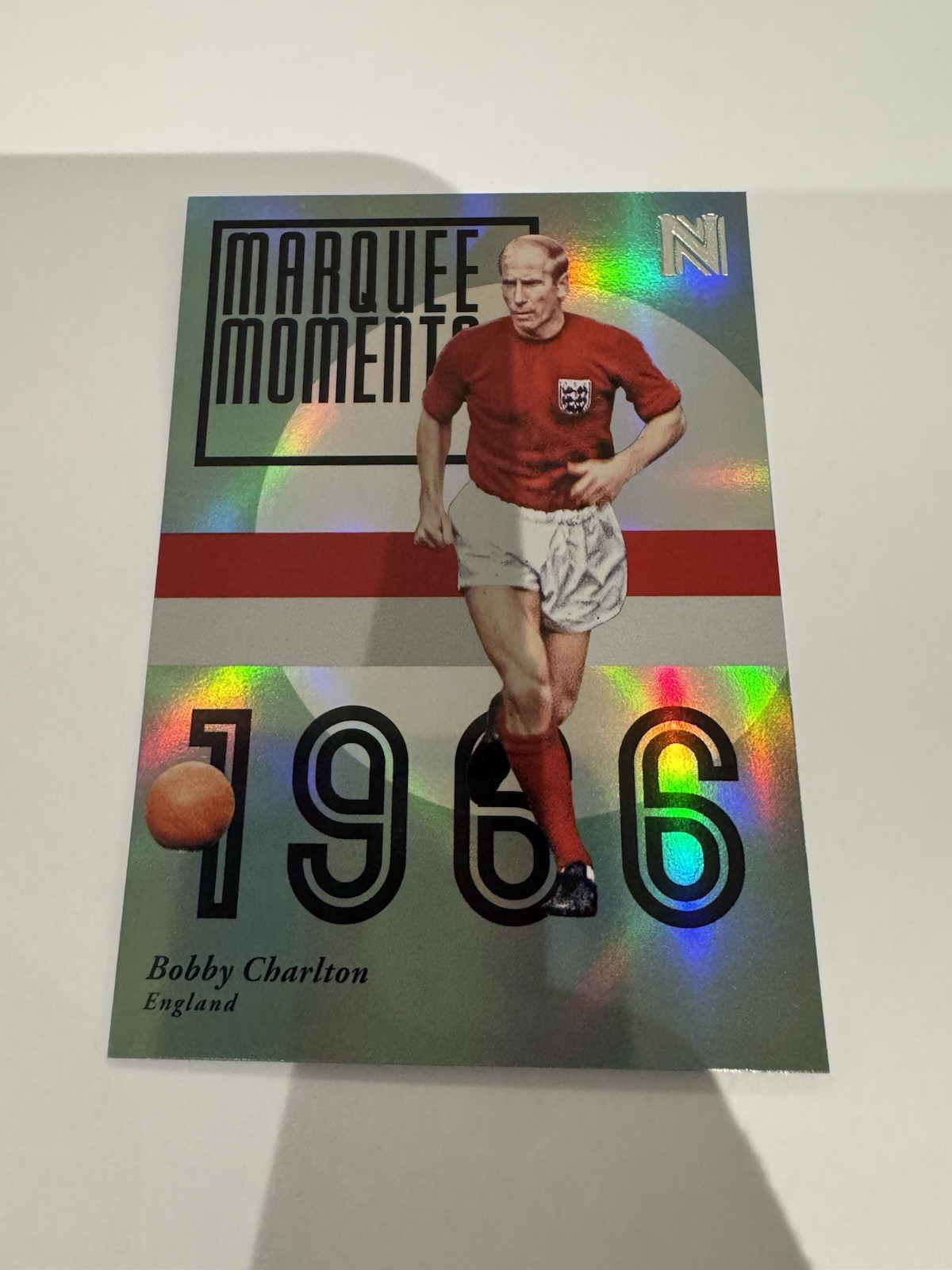 2017 Panini Nobility - Marquee Moments Bobby Charlton #3
