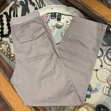 Crewcuts By J Crew Boys Pants Size 10 Gray Casual Cotton Adjustable Waist