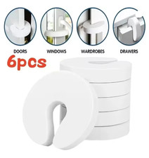 6Pcs Soft Foam Door Finger Pinch Guards Baby Door Stopper Safety Protector