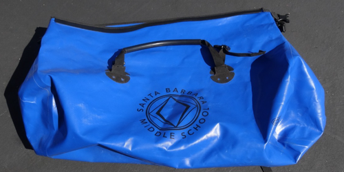 Vintage Ortlieb wasserdichte große Rack Pack Seesack 28" 21" T 12' W