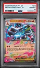 2025 Pokemon PFL EN-Phantasmal Flames Mega Charizard X EX PSA 10 #013