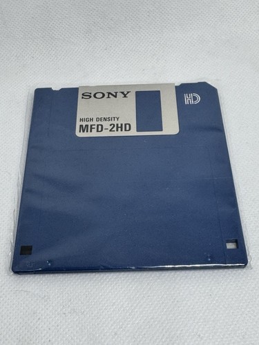 9-Pack Sony 3.5" Micro Floppy Disks - MFD-2HD- IBM Formatted Opened New - Picture 8 of 10
