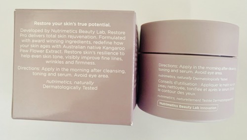 Nutrimetics Restore Pro Intense Day Creme SPF15 60 ml Anti-Ageing day Cream face - Picture 3 of 4