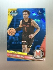 Jahmir Young 2023-24 Bowman Chrome Sapphire University 1st Rookie #51 Maryland