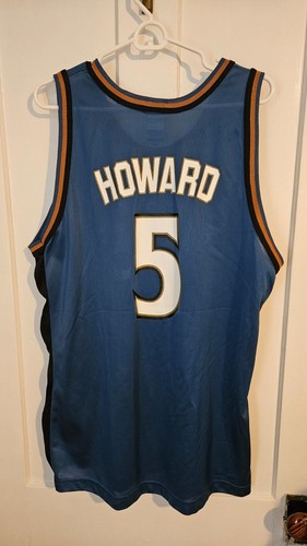 Juwan Howard Vintage Blue Replica Jersey GREAT CONDITION - Picture 2 of 2