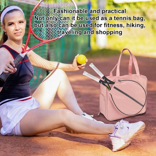 Tennistasche Stilvoll Vielseitig Spritzwassergeschützt Polyester/Nylon - Bild 10 von 23