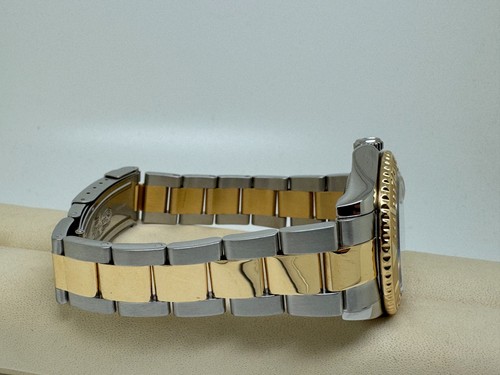 ROLEX Oyster Perpetual Yachtmaster 35mm 168623 Gelbgold 18kt Stahl A-Serie - Picture 4 of 5