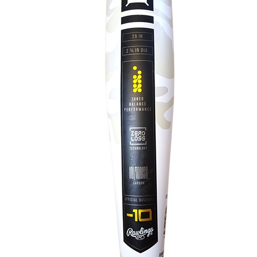 2025 Rawlings Icon USSSA 29 Zoll/19 Unzen Drop -10 Baseballschläger gebraucht *HINWEISE LESEN!* - Bild 10 von 20
