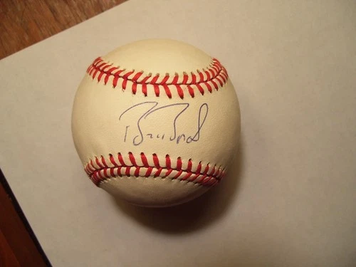 Barry Bonds signed baseball PSA with COA Pittsburgh Pirates San Francisco Giants