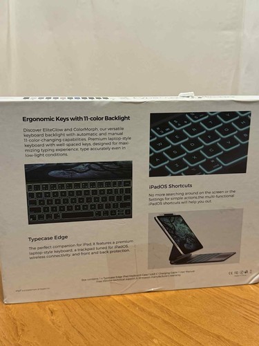 Typecase Edge Tastatur Hülle für iPad Air 11 Zoll - Bild 2 von 5