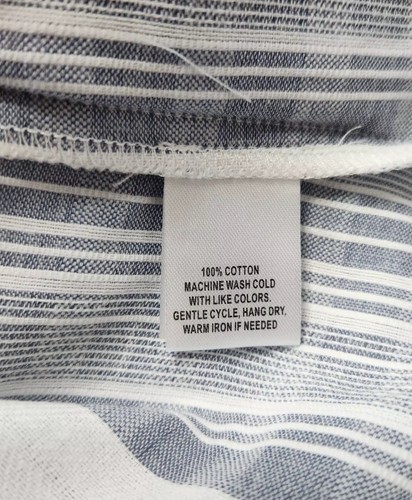 Untuckit Women's Size 14 Romagana Blouse Tunic New Shirt Top Striped - Picture 3 of 6