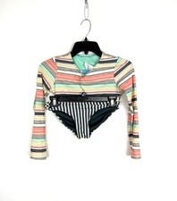O  Neill Girl  s Two Piece Long Sleeve Rashguard Set Size 14