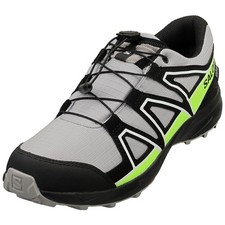 Salomon Speedcross Waterproof Unisex Fashion Trainers in Grey Black - 5 UK