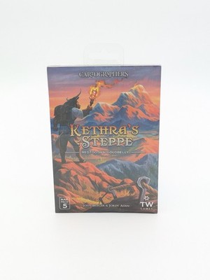 Thunderworks Games - Cartographers Kethra's Steppe - Map Pack 5 Neu