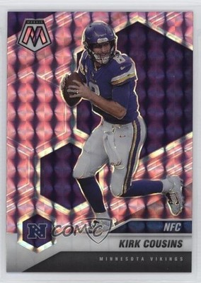 2021 Panini Mosaic Variations NFC Purple Prizm 1/49 Kirk Cousins #209 0p5x