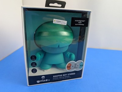 Xoopar Boy Grand Large Size X5 Green Wireless Lighting Stereo Speaker New