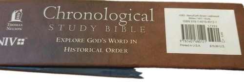 The Chronological Study Bible Nelson Signature Series International  - Imagen 10 de 10