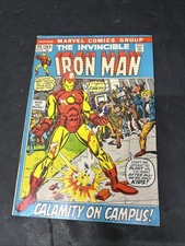 Iron Man #45 - Night Phantom Robot & Guardsman Appearance (Marvel, 1972) VF