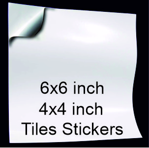 x24 Fliesenaufkleber abziehen und kleben Bad Küche | selbstklebender Aufkleber - Bild 4 von 5