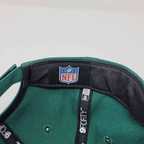 Cappello Berretto New Era 9Forty New York NY Jets Strapback Uomo Regolabile Verde NFL - Foto 8 di 8