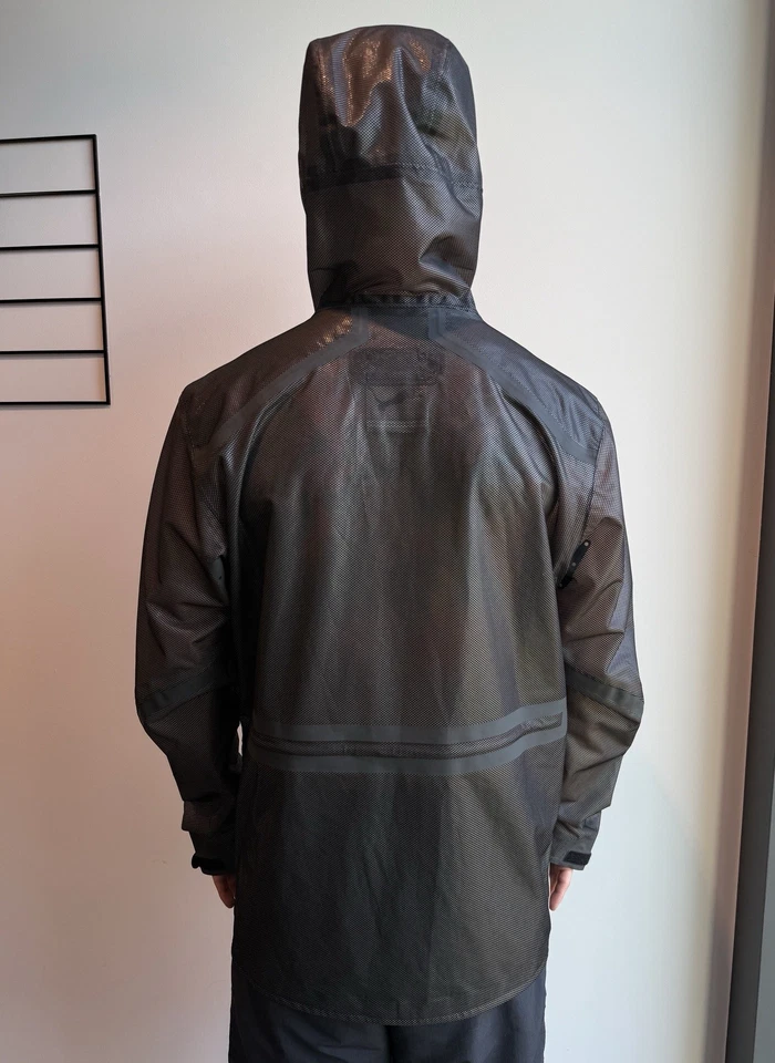 Puma by HUSSEIN CHALAYAN Chaqueta Técnica con Capucha Transparente Lluvia Rara Para Hombres Talla S Foto 2 de 4