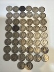 Mixed Dates 90% Silver Mercury Dime Roll! 50 In Lot.You See What You’re Getting