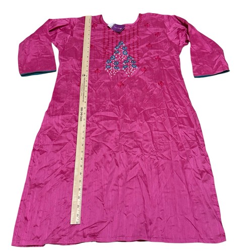 Sprit Of Life Damen XL Kleid Kurti Pink - Bild 3 von 5