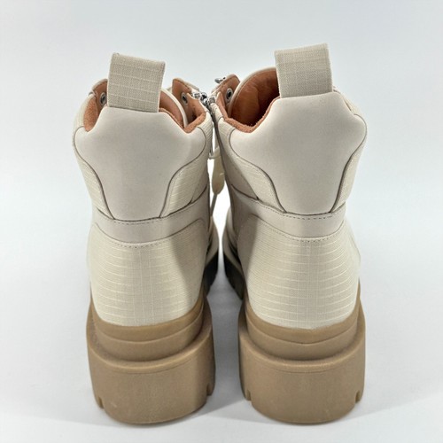 Vionic Jaxen wasserdichte Wanderstiefeletten mit Stollensohle Schnürung creme Größe 8,5 NEU - Bild 7 von 14