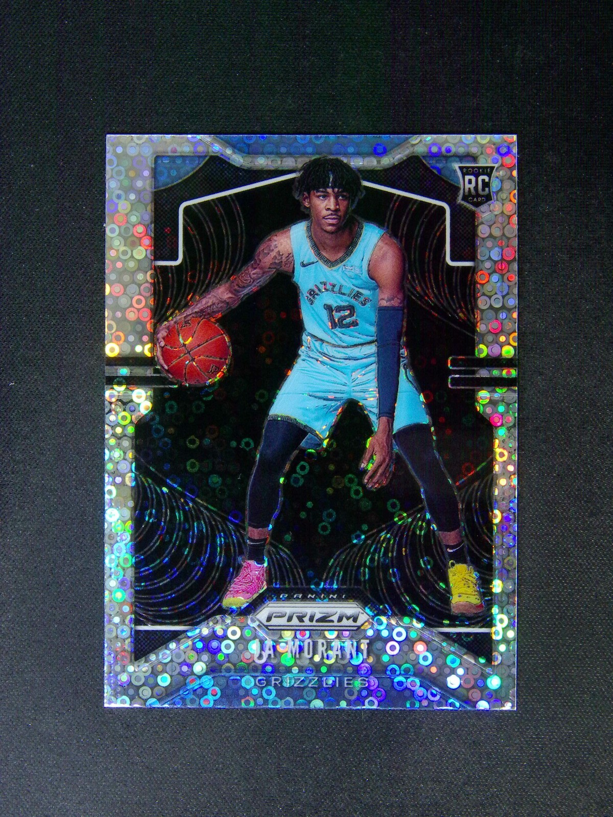 2019-20 Panini Prizm JA Morant #249 RC Rookie Fast Break Silver