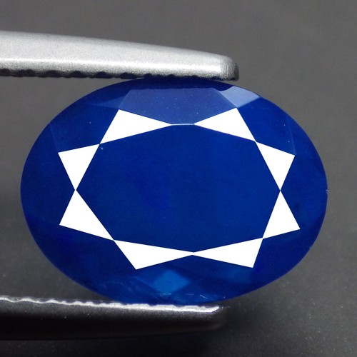 1.59 Ct Cheerful Oval Facetted (10 x 7 mm) 100% Natural Fire Blue Opal Gemstones - Bild 2 von 7