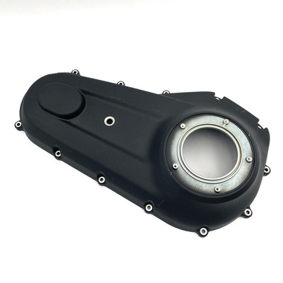 flk019844　原画 oem Harley 25700935 Wrinkle Black Outer Primary Cover 18-24