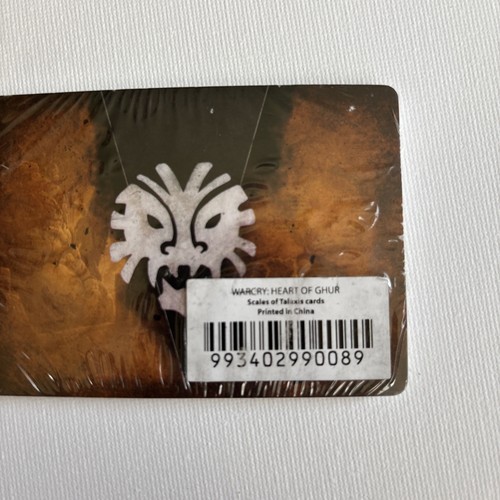 Warhammer Warcry Cuore di Ghur Scale di Talaxis SOLO CARTE nuove, sigillate - Foto 5 di 5