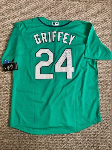 Ken Griffey Jr. Signed Nike Baseball Jersey Seattle Mariners Auto PSA Certified