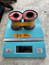 Kester & Standard Rosin Core Vintage Solder 1 Lb. 7.4 oz