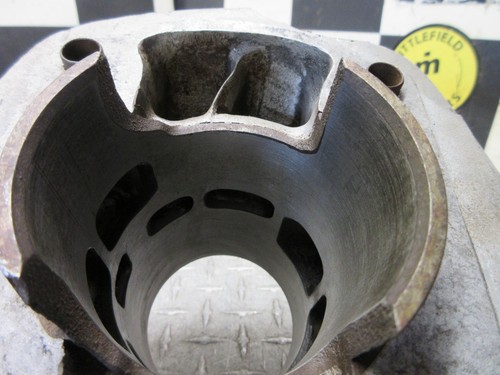 75 76 1975 1976 cr250 cr250r cr 250 r jug cylinder billet intake pipe header - Picture 4 of 19