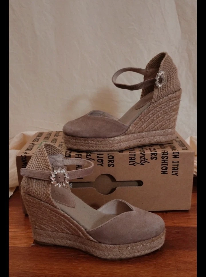 Sandali Donna Scarpe Argento Con Tacco Largo Sandali Argento Cerimonia Elegant
