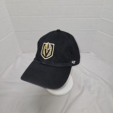 Las Vegas Golden Knights ‘47 MVP Hat Black Euc Adjustable Strapback NHL
