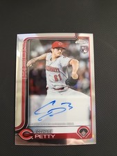 2025 Topps Chrome Update Series - Autographs Chase Petty #AC-CPE (AU, RC)