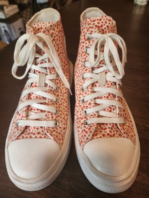 Converse Chuck Taylor All Star Women Size 9 Floral Poppy Move Platform High
