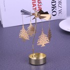 3 Count Teelichter Halter Kerzenleuchter Rotierende Kerzenständer