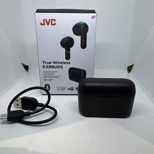 NEW open Box JVC True Wireless Earbuds Wireless Headphones w/Charging Cable Case